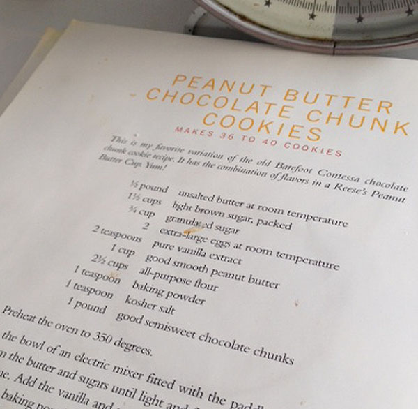 shemadeitshemight | heatherbursch | ina garten's original peanut butter chocolate chunk cookie
