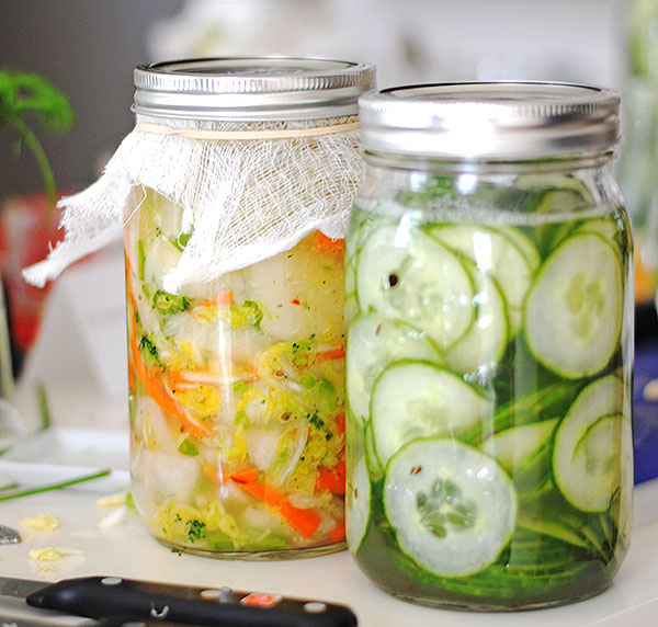 kimchi and pickles