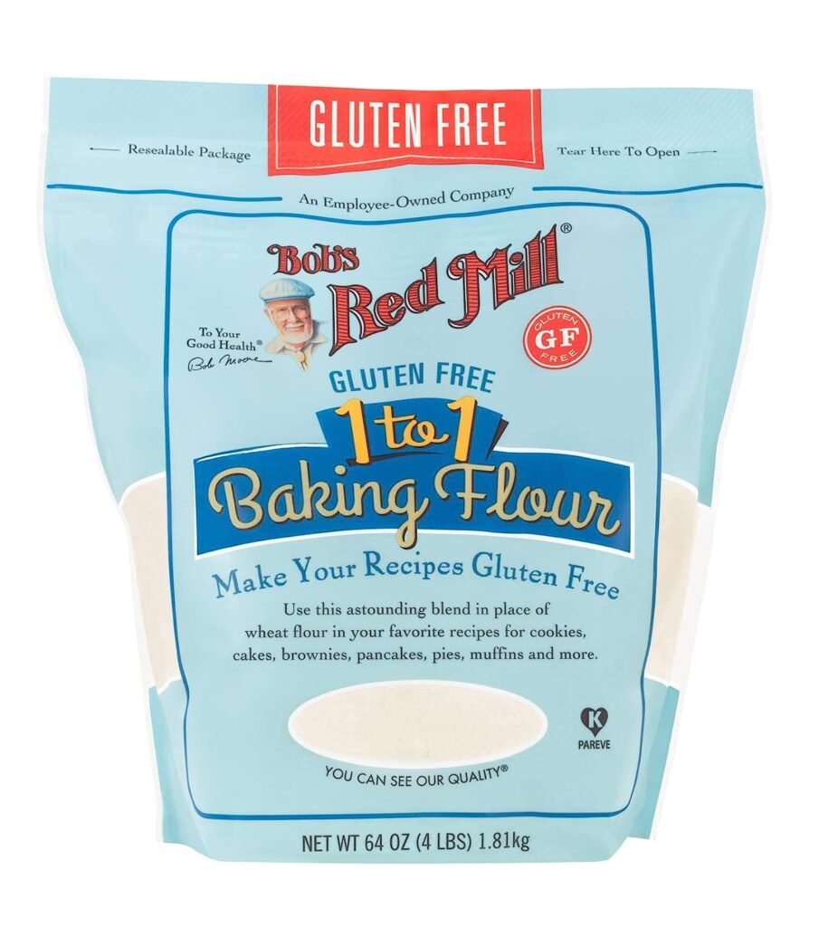 Bob's Red Mill Brand Bag of Gluten-Free 1 to 1 Baking flour